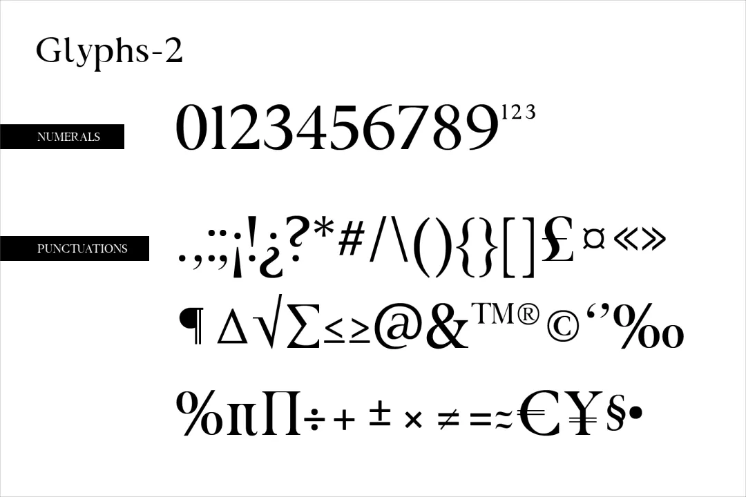 想找高级感？试试这款自带贵族基因的专业衬线体