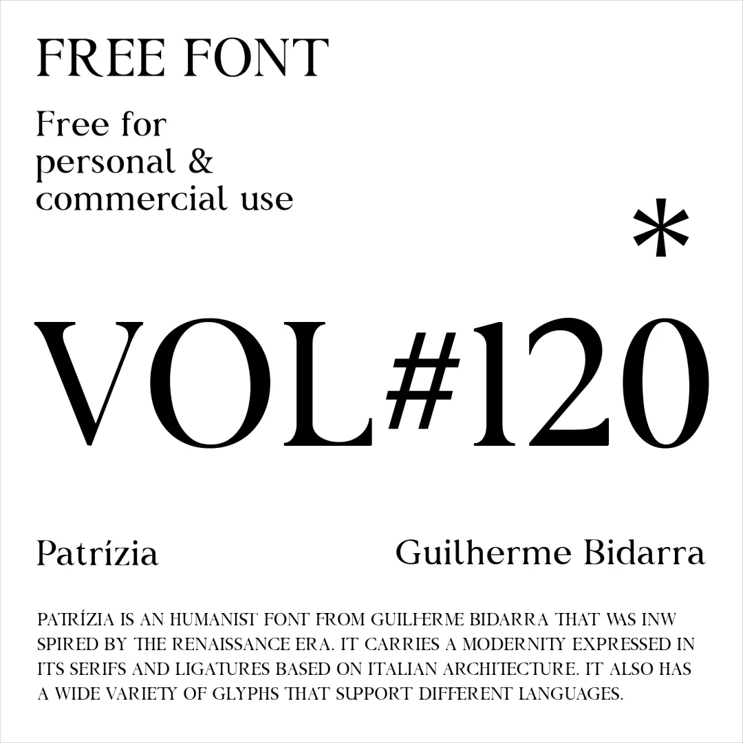 想找高级感？试试这款自带贵族基因的专业衬线体