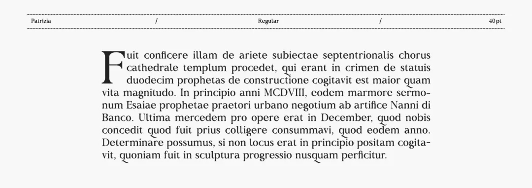 想找高级感？试试这款自带贵族基因的专业衬线体