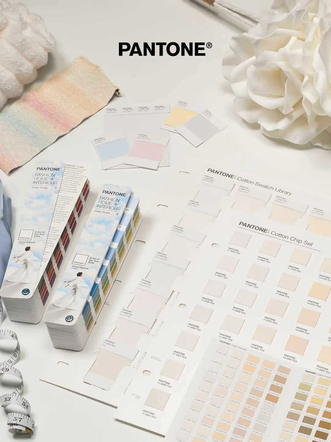 超多案例！四个章节读懂2026潘通年度色「云上舞白」