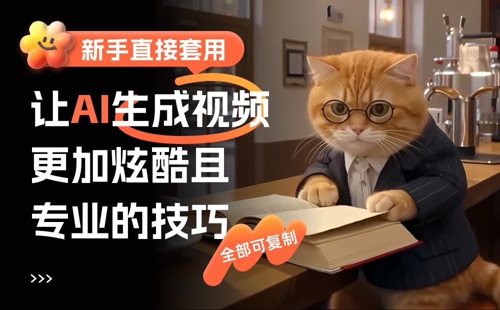 2000+次实测总结!学会这5个AI视频创作技巧,质量提升10倍(图1) 2000+次实测总结!学会这5个AI视频创作技巧,质量提升10倍