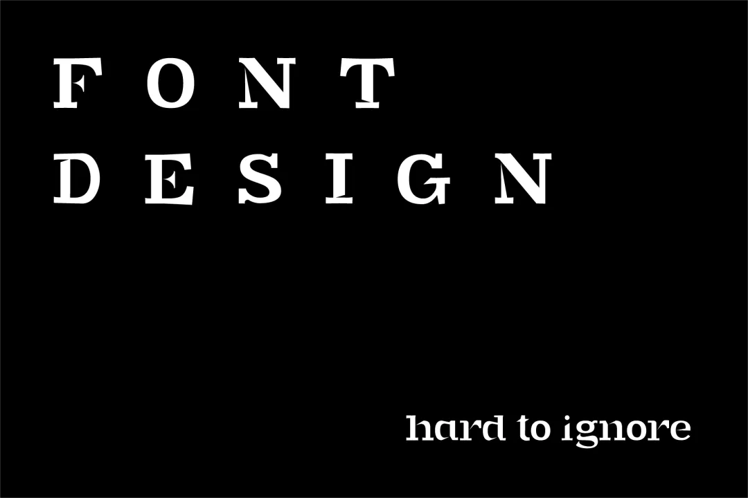 粗犷不羁有力！自带摇滚滤镜的免费商用字体Rude