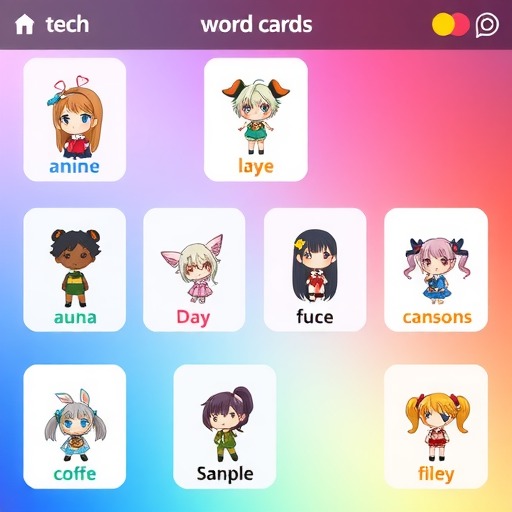 提示词模板来了！教你用AI一键生成卡通动漫英语单词卡(图6)