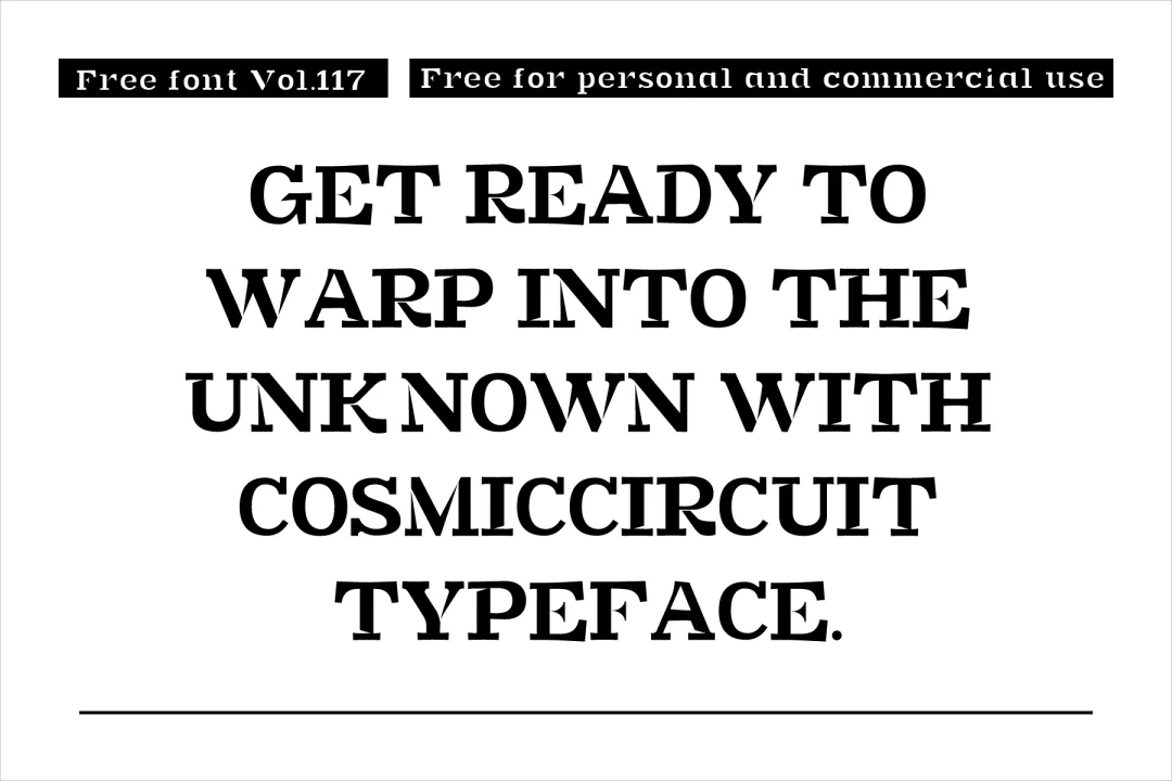 粗犷不羁有力！自带摇滚滤镜的免费商用字体Rude