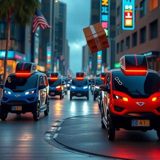 无人配送车大战：菜鸟联手九识，京东新石器如何接招？