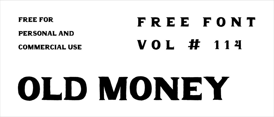 美式复古控必备！这款免费商用字体，太适合做标题了