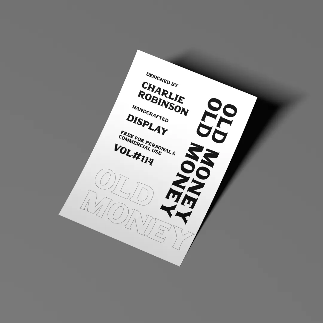 美式复古控必备！这款免费商用字体，太适合做标题了