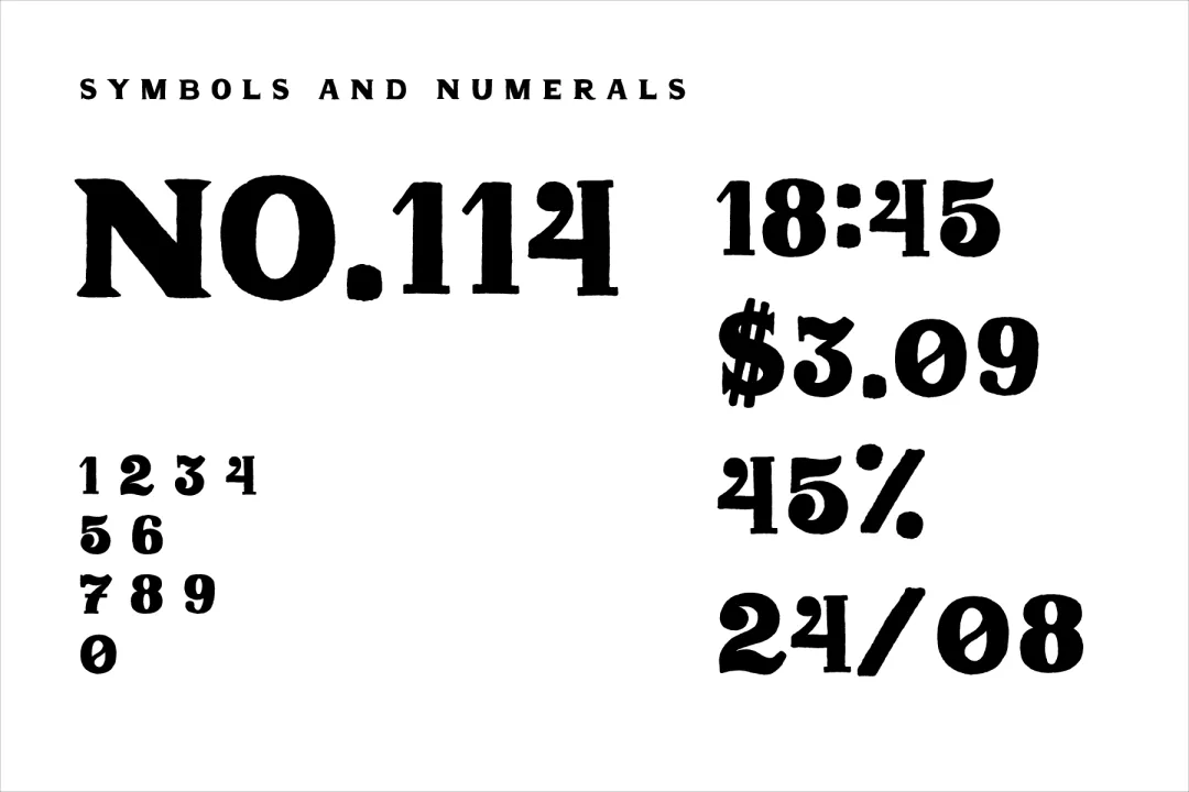 美式复古控必备！这款免费商用字体，太适合做标题了