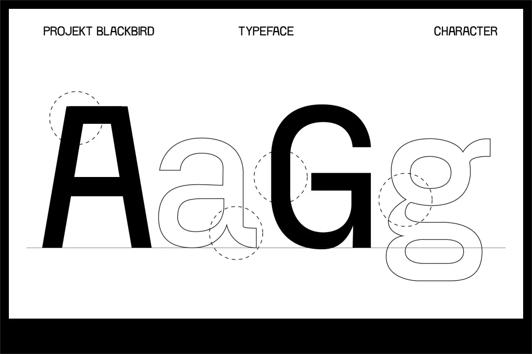 想找简洁干净的无衬线字体？试试这款免费的Projekt Blackbird
