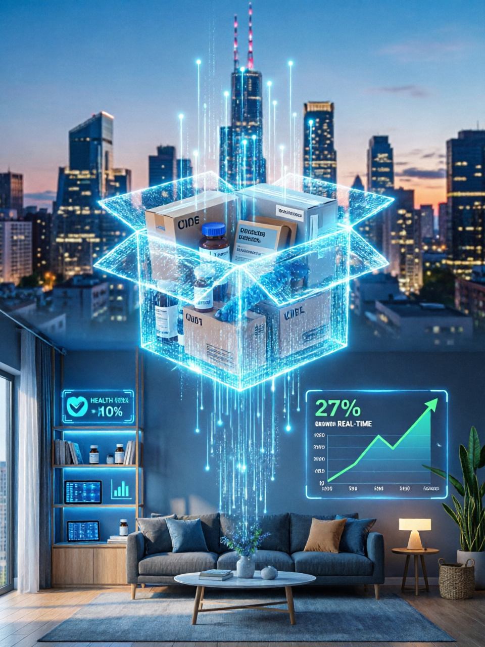 美团买药用户规模同比增长27%，即时零售进入家庭健康管理新周期