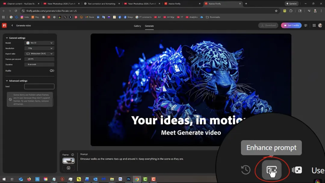 一站式整合！帮你快速了解 Adobe Firefly 视频生成功能