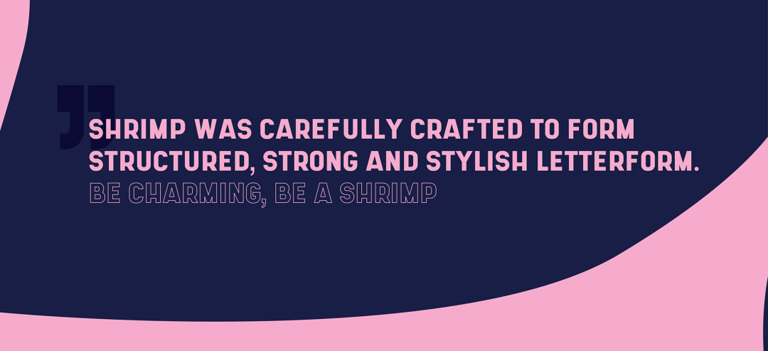 想找现代几何风格的无衬线字体？试试这款免费的Shrimp