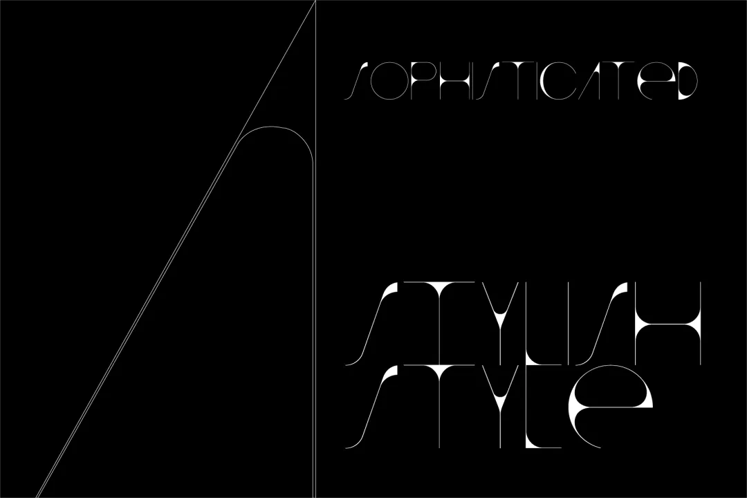 想找时尚高级的展示类字体？试试这款免费的Accent