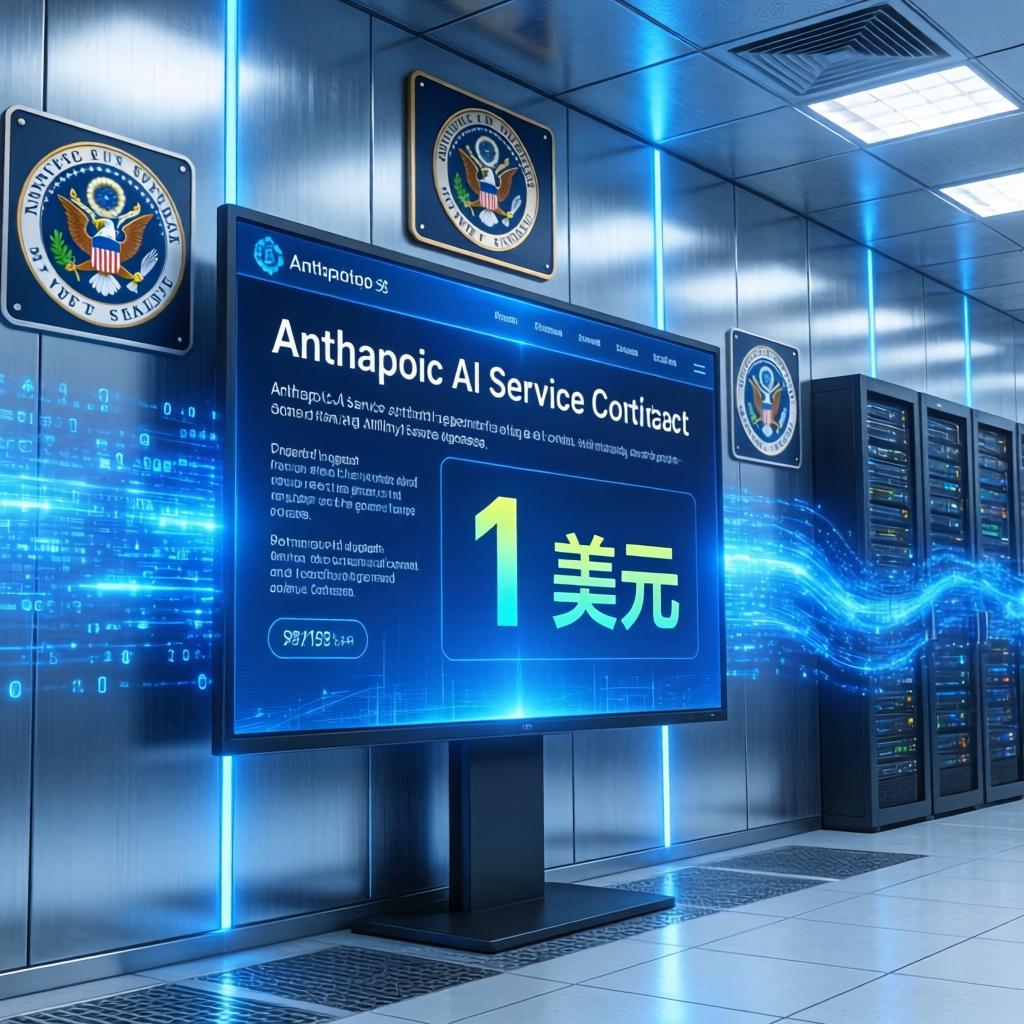 继 OpenAI 之后，Anthropic 宣布将以 1 美元价格向美国政府提供 AI 服务(图2)
