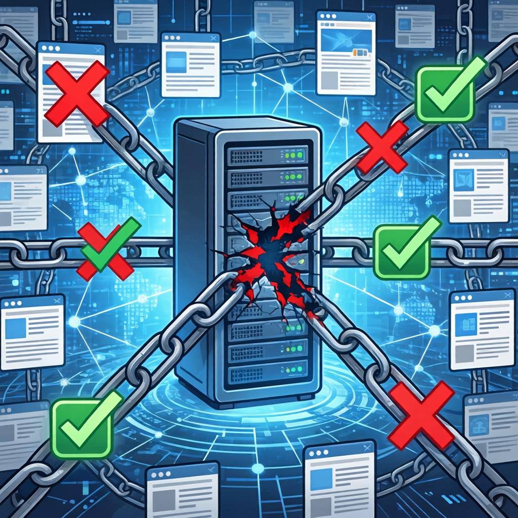 死链对网站有哪些影响？(图2)