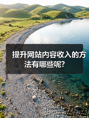 提升网站内容收入的方法有哪些呢?（图4）