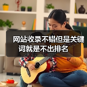 网站收录不错但是关键词就是不出排名（图1）