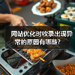 网站优化时收录出现异常的原因有哪些?（图2）