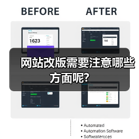 网站改版需要注意哪些方面呢?（图2）