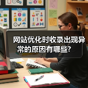 网站优化时收录出现异常的原因有哪些?（图4）