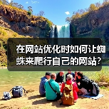 在网站优化时如何让蜘蛛来爬行自己的网站？（图1）