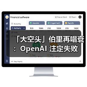 「大空头」伯里再唱衰：OpenAI 注定失败（图2）