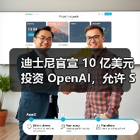 迪士尼官宣 10 亿美元投资 OpenAI，允许 Sora 生成米老鼠等角色视频（图3）