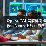 Opera“AI 智能体浏览器”Neon 上线：月费 19.9 美元，号称每周都有大变化（图2）