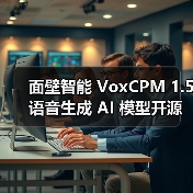 面壁智能 VoxCPM 1.5 语音生成 AI 模型开源：高采样音频克隆，生成效率翻倍（图3）