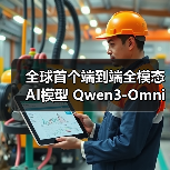 全球首个端到端全模态AI模型 Qwen3-Omni 发布开源，文本、图像、音视频全统一（图2）