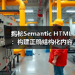 揭秘Semantic HTML：构建正确结构化内容的核心秘诀（图1）