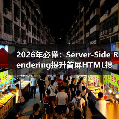 2026年必懂：Server-Side Rendering提升首屏HTML搜索引擎友好秘籍（图3）