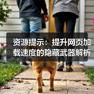 资源提示：提升网页加载速度的隐藏武器解析（图1）