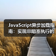 JavaScript异步加载指南：实现非阻塞执行的终极秘籍