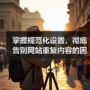 掌握规范化设置,彻底告别网站重复内容的困扰(图2) 掌握规范化设置,彻底告别网站重复内容的困扰(图2)