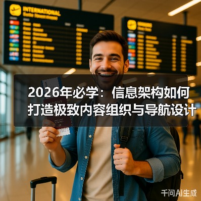 2026年必学：信息架构如何打造极致内容组织与导航设计（图2）