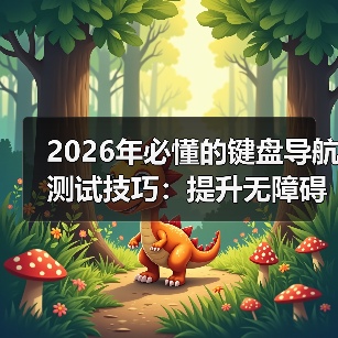 2026年必懂的键盘导航测试技巧：提升无障碍访问Tab顺序的实战指南（图3）