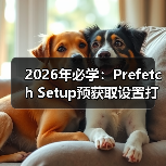 2026年必学：Prefetch Setup预获取设置打造极速网站体验（图1）