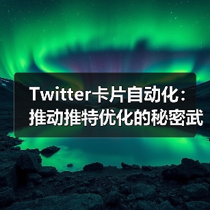 Twitter卡片自动化:推动推特优化的秘密武器(图2) Twitter卡片自动化:推动推特优化的秘密武器(图2)