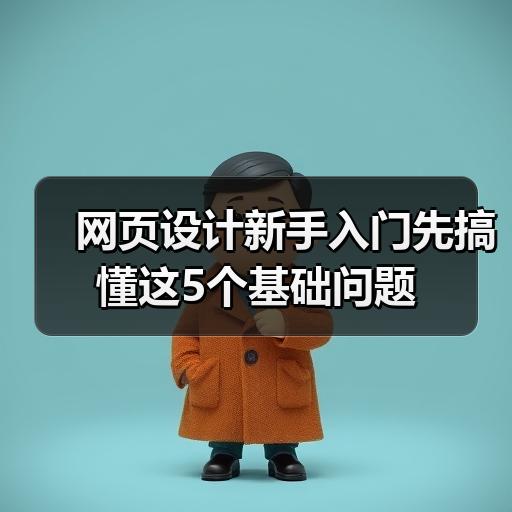 网页设计新手入门先搞懂这5个基础问题