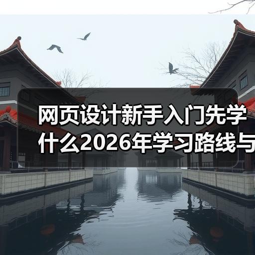 网页设计新手入门先学什么2026年学习路线与常见问题梳理