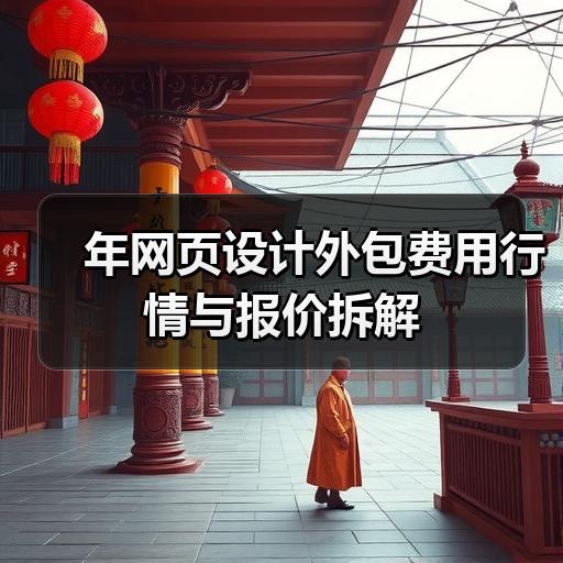 年网页设计外包费用行情与报价拆解