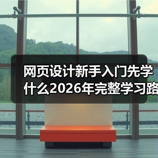 网页设计新手入门先学什么2026年完整学习路径