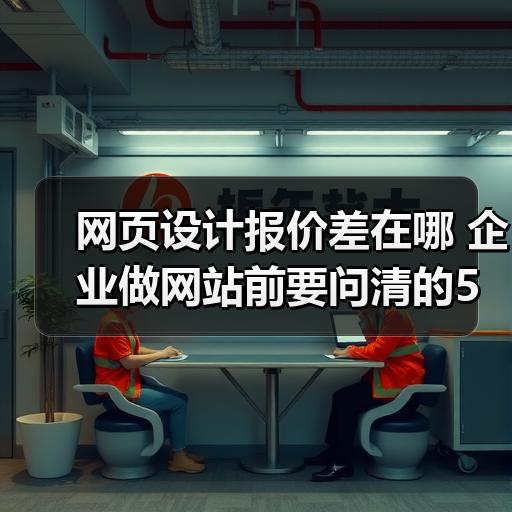 网页设计报价差在哪 企业做网站前要问清的5个费用项目