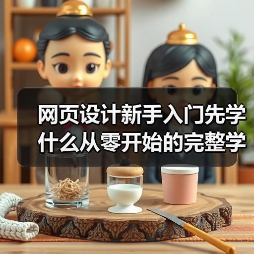网页设计新手入门先学什么从零开始的完整学习路径