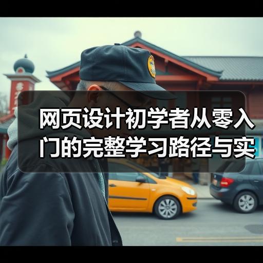 网页设计初学者从零入门的完整学习路径与实操方法