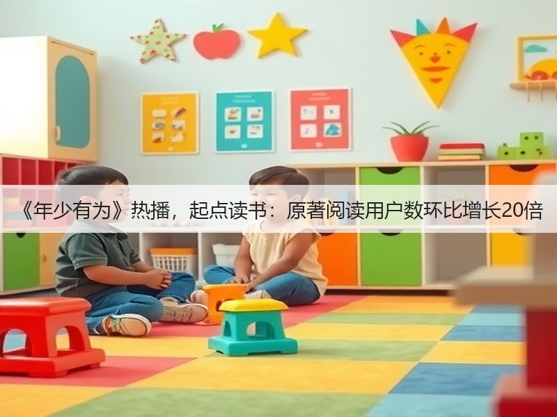 《年少有为》热播，起点读书：原著阅读用户数环比增长20倍(图2)