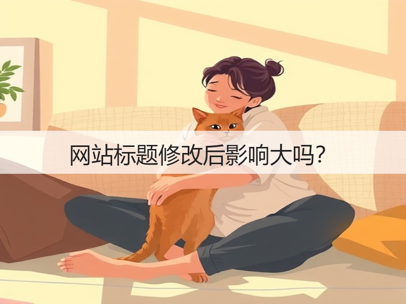 网站标题修改后影响大吗？(图2)
