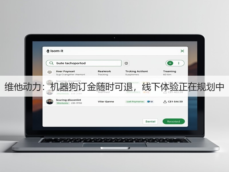 维他动力：机器狗订金随时可退，线下体验正在规划中(图3)