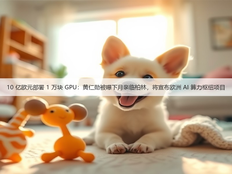 10 亿欧元部署 1 万块 GPU:黄仁勋被曝下月亲临柏林,将宣布欧洲 AI 算力枢纽项目(图1) 10 亿欧元部署 1 万块 GPU:黄仁勋被曝下月亲临柏林,将宣布欧洲 AI 算力枢纽项目(图1)
